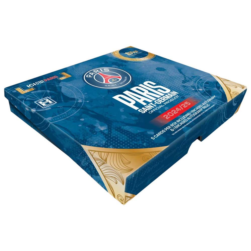 2024-25 Topps Exhibition Paris Saint-Germain PSG Soccer Hobby Box