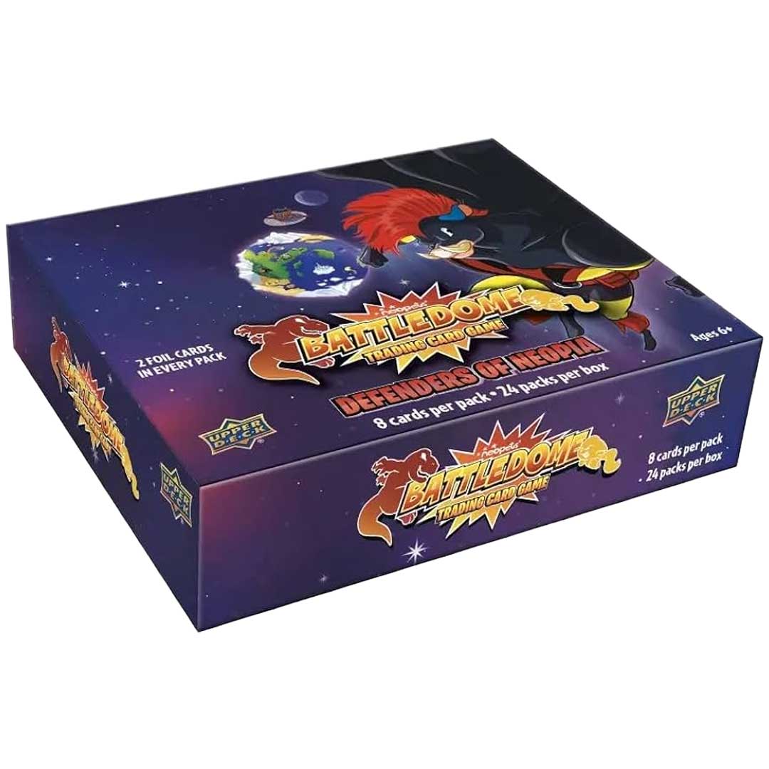 2024-25 Upper Deck Neopets Battledome Defenders of Neopia Booster Box