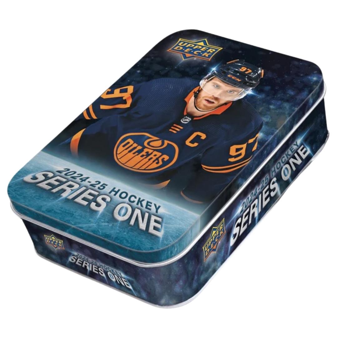 2024-25 Upper Deck Series 1 Hockey Retail Tin