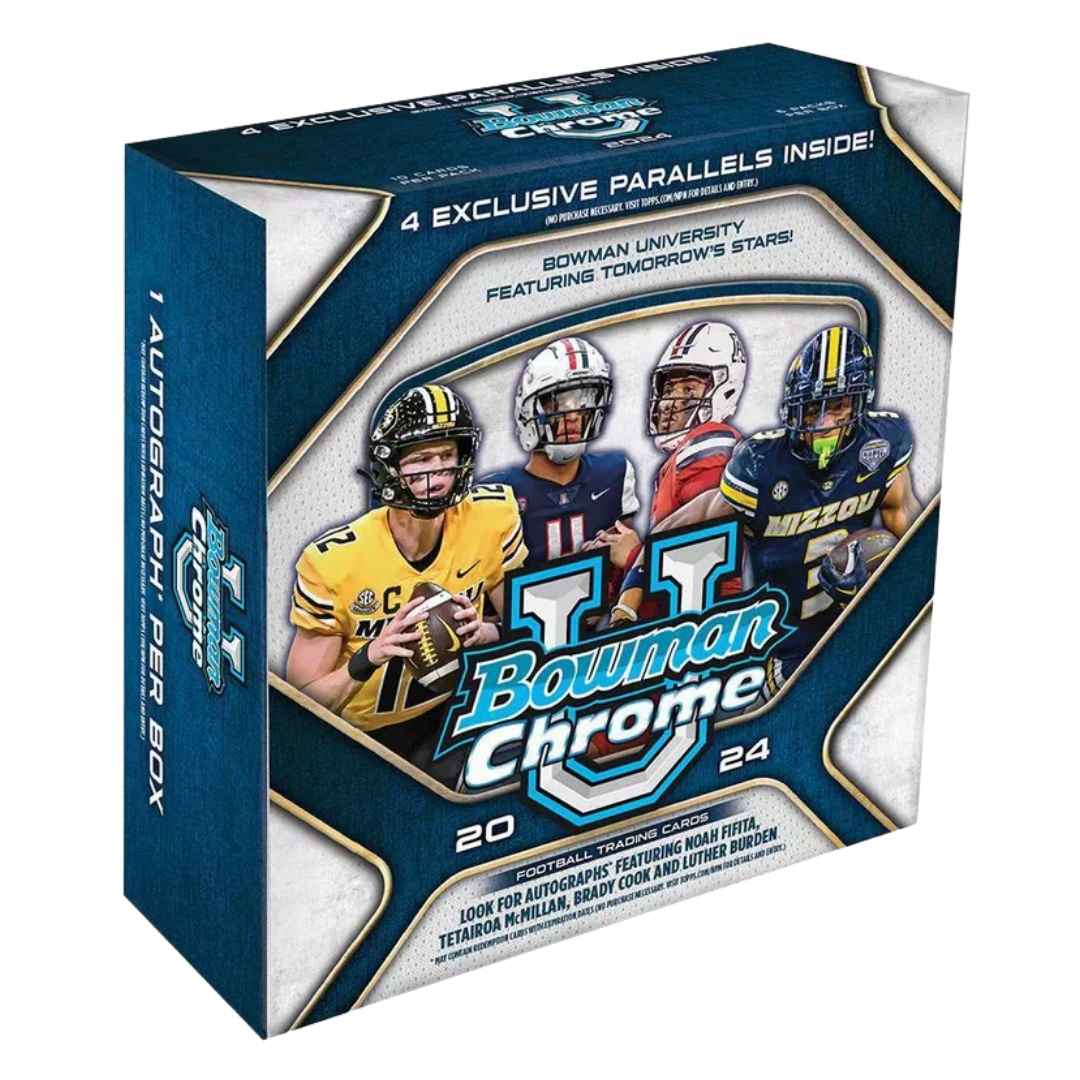 2024 Bowman Chrome University Football Mega Box