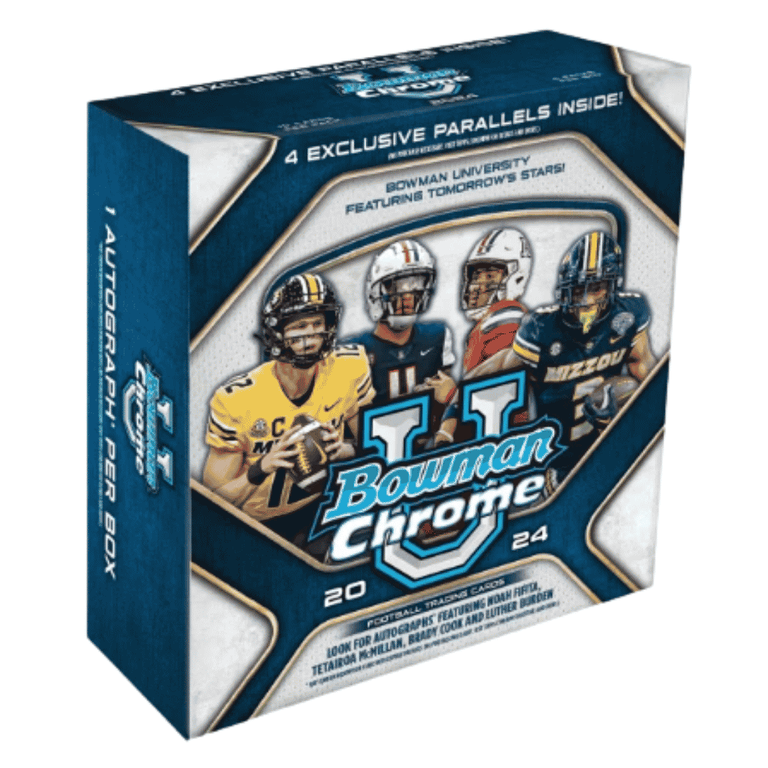 2024 Bowman University Chrome Football Monster Box