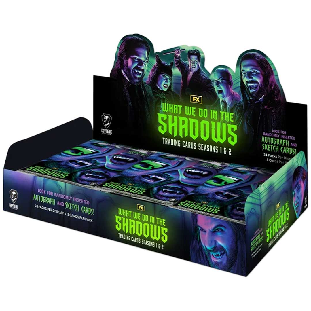 2024 Cryptozoic  What We Do in the Shadows Seasons 1 & 2 Trading Cards Hobby Box