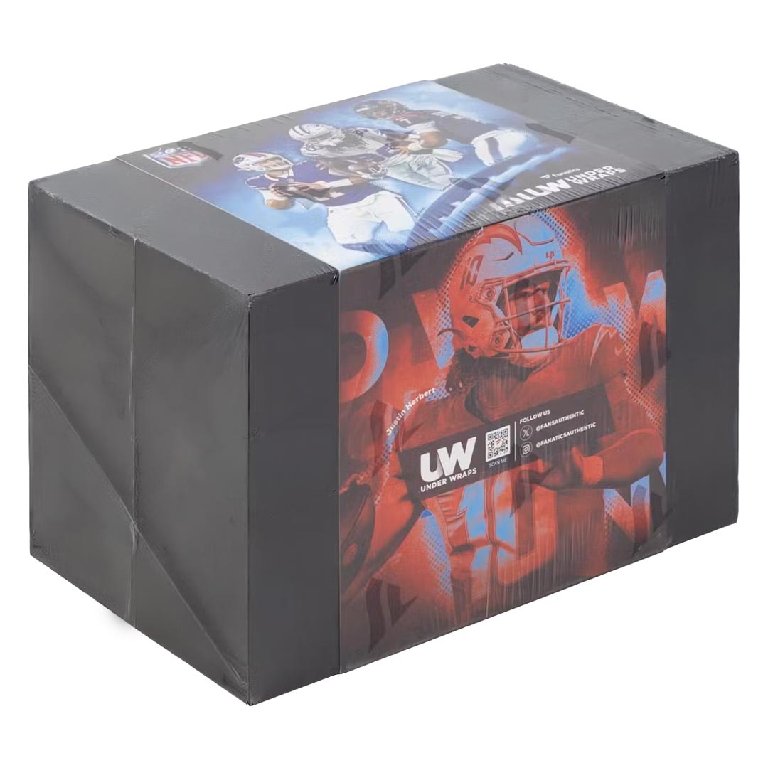 2024 Fanatics Authentic Under Wraps Autographed NFL Official Football Hobby Box