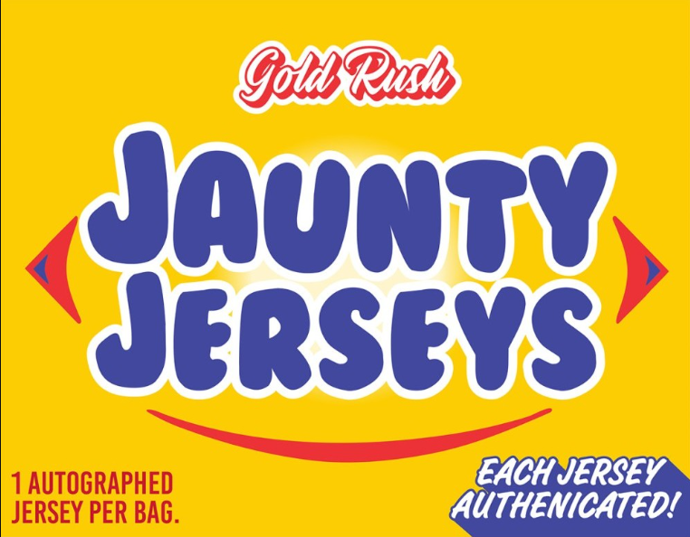 2024 Gold Rush Autographed Jaunty Jerseys Football 10-Bag Case