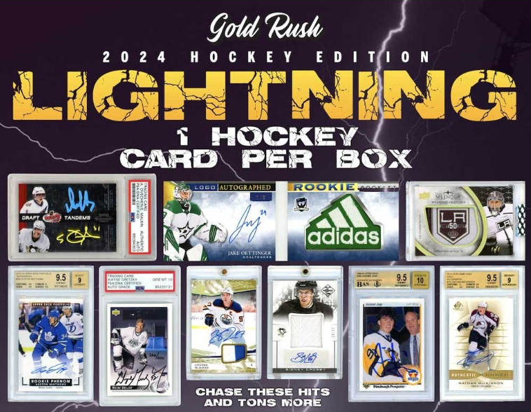 2024 Gold Rush Lightning Hockey Box