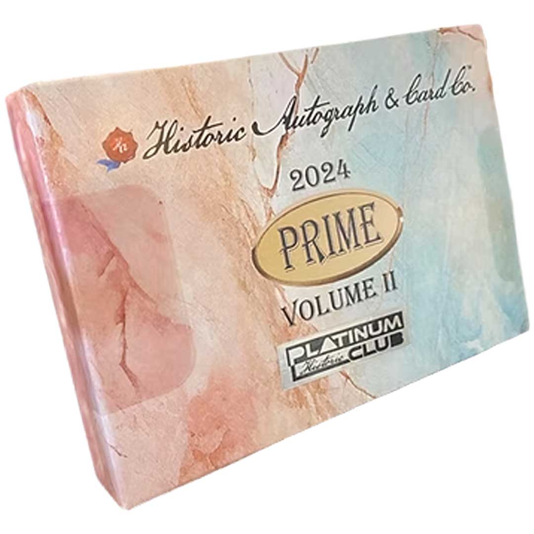 2024 Historic Autographs Prime Volume II Platinum Club Box