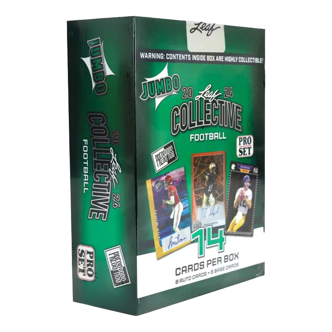 2024 Leaf Collective Football Jumbo Box