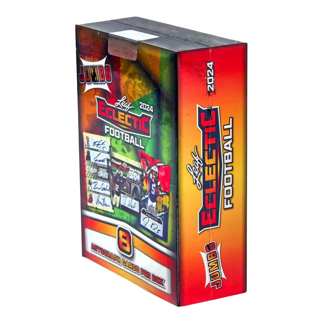 2024 Leaf Eclectic Football Jumbo Box