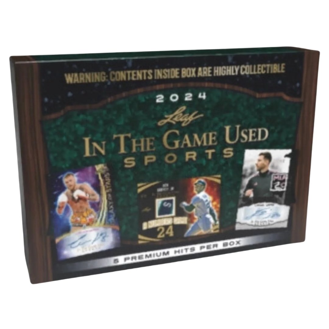 2024 Leaf In The Game Used Multi-Sport Emerald Box
