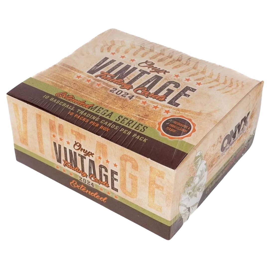 2024 Onyx Vintage Extended Series Baseball Hobby Mega Box