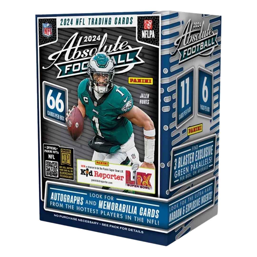 2024 Panini Absolute Football Blaster Box(Green Parallels!)