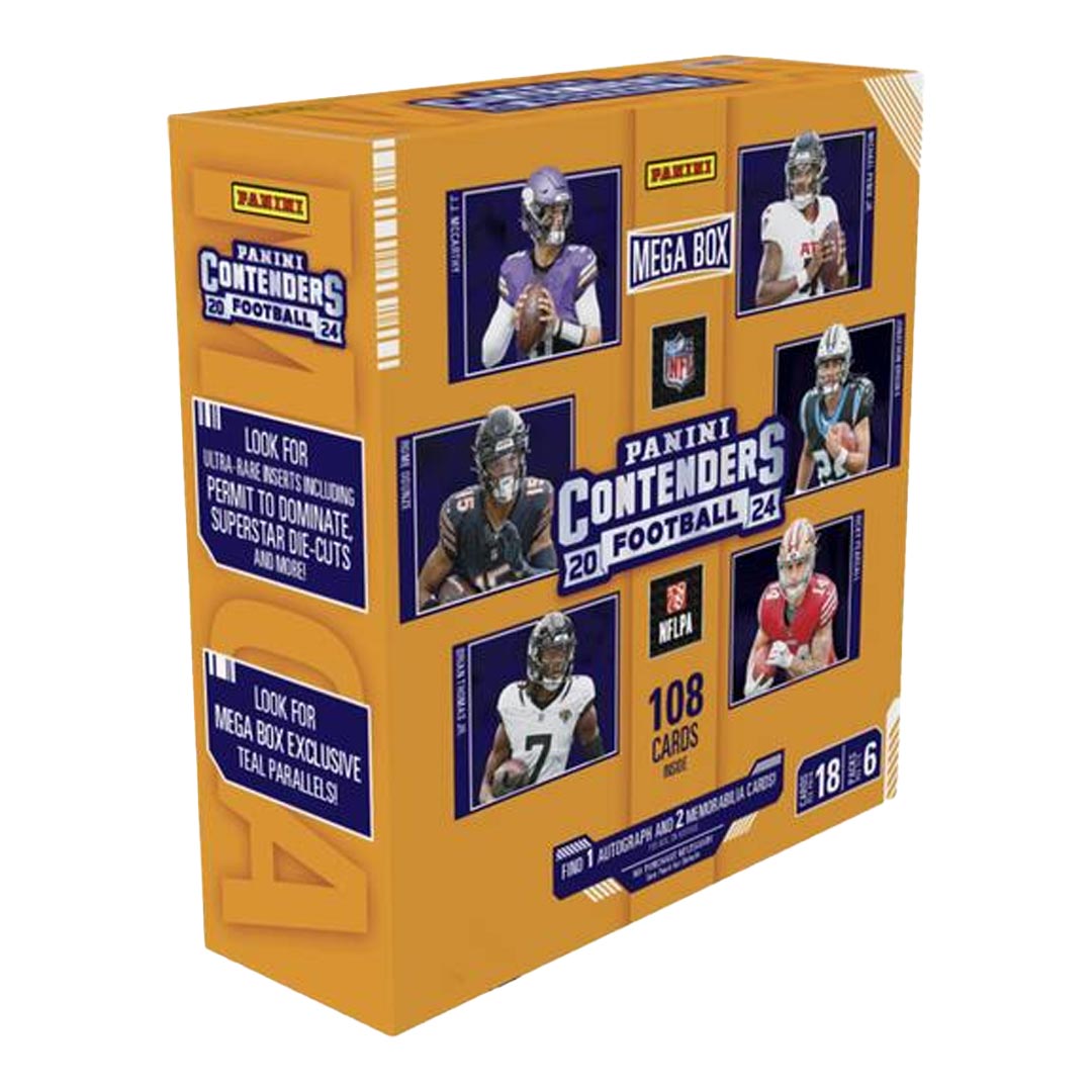 2024 Panini Contenders Football Mega Box(Teal Parallels)
