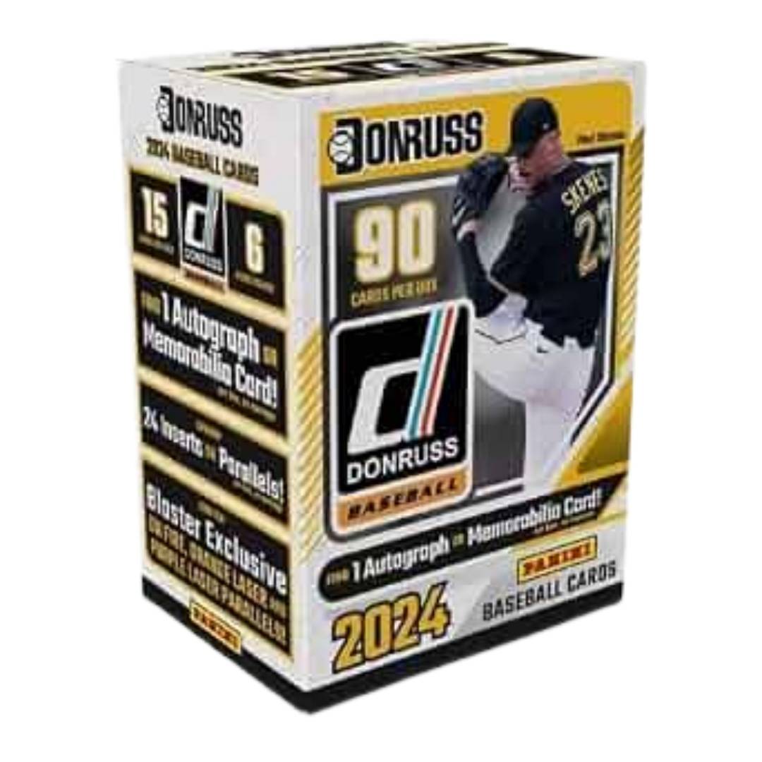 2024 Panini Donruss Baseball 6-Pack Hobby Blaster Box(Red and Green Laser Parallels!)