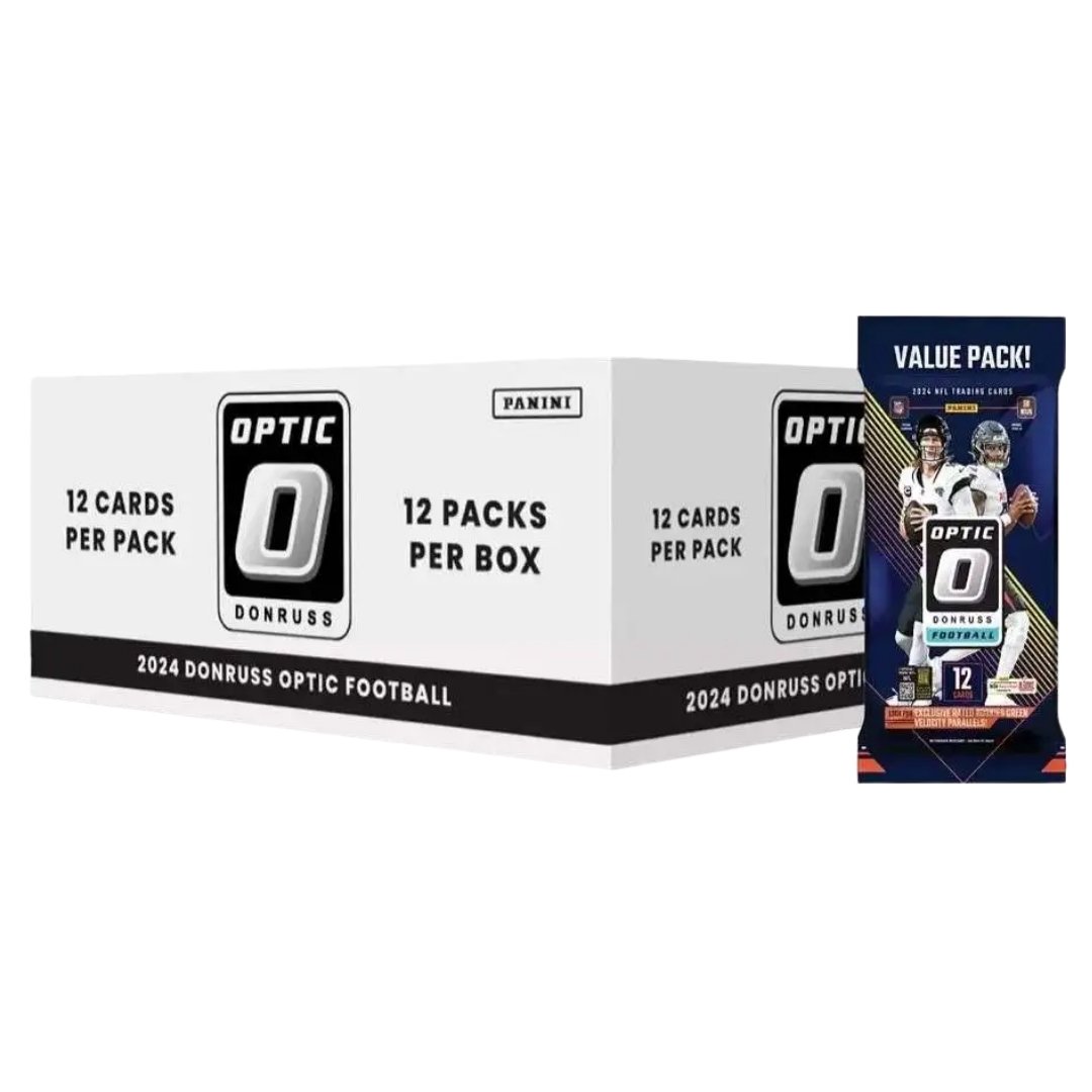 2024 Panini Donruss Optic Football Value Pack Box