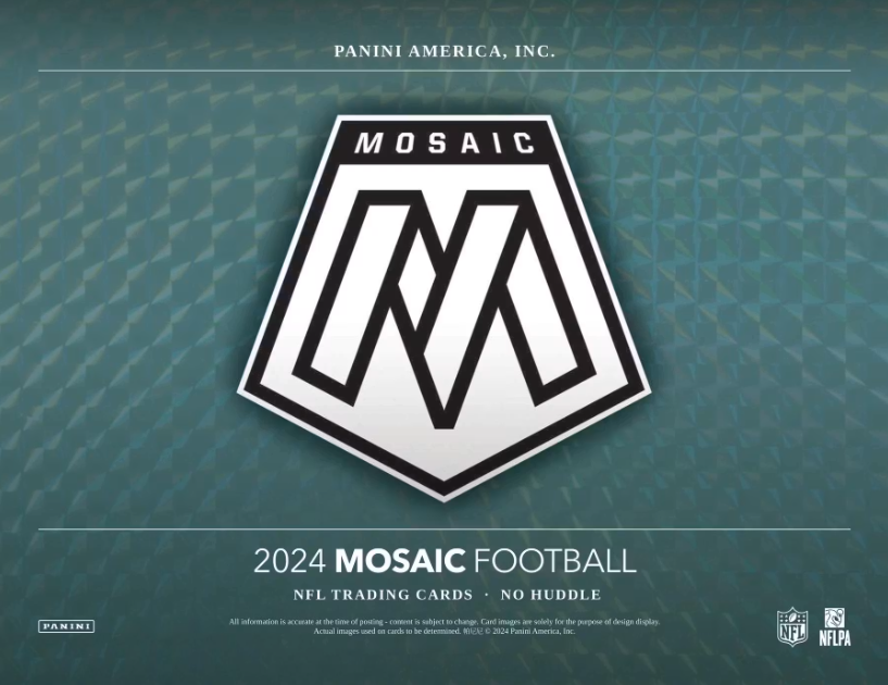 2024 Panini Mosaic No Huddle Football Box (Slightly Damaged)