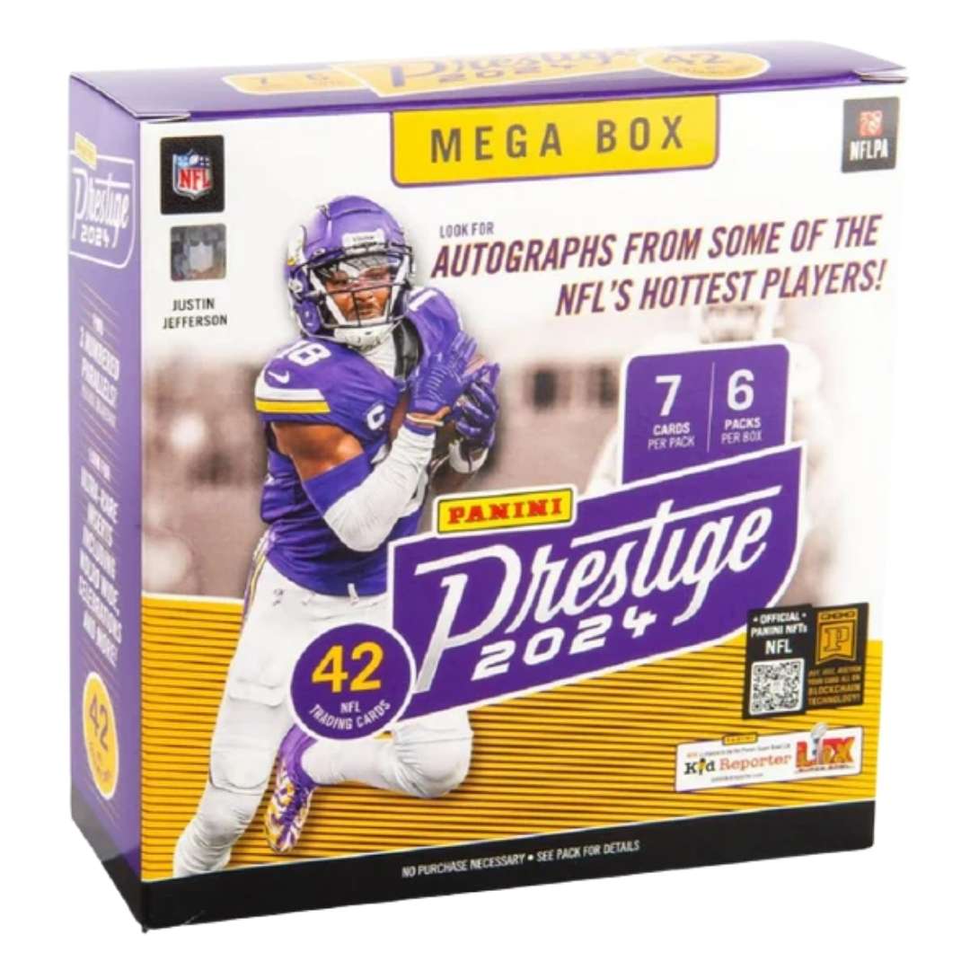 2024 Panini Prestige Football Mega Box (Numbered Parallels)
