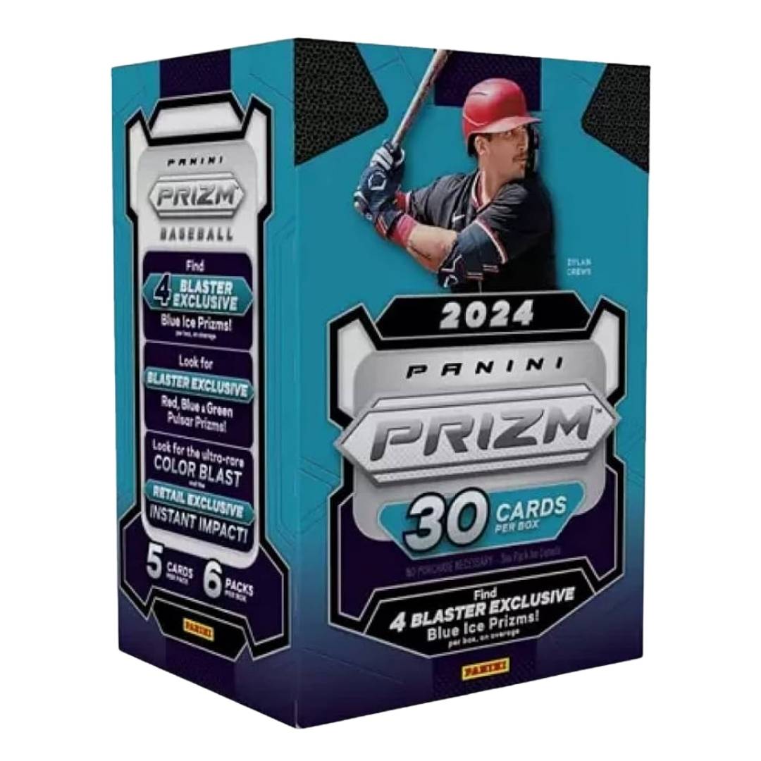 2024 Panini Prizm Baseball Blaster Box (Blue Ice)