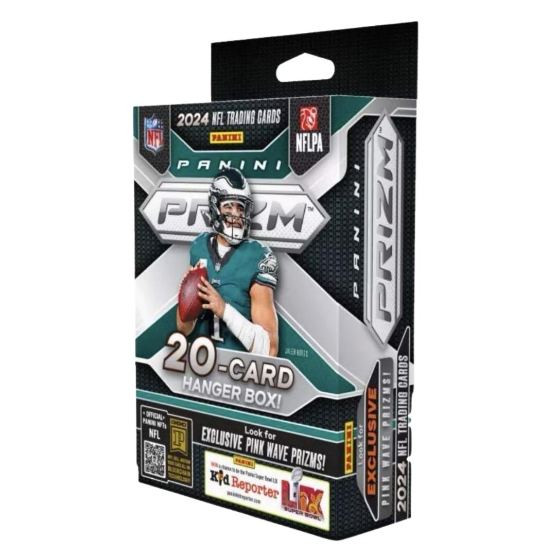 2024 Panini Prizm Football Hanger Box (Pink Wave Prizms)