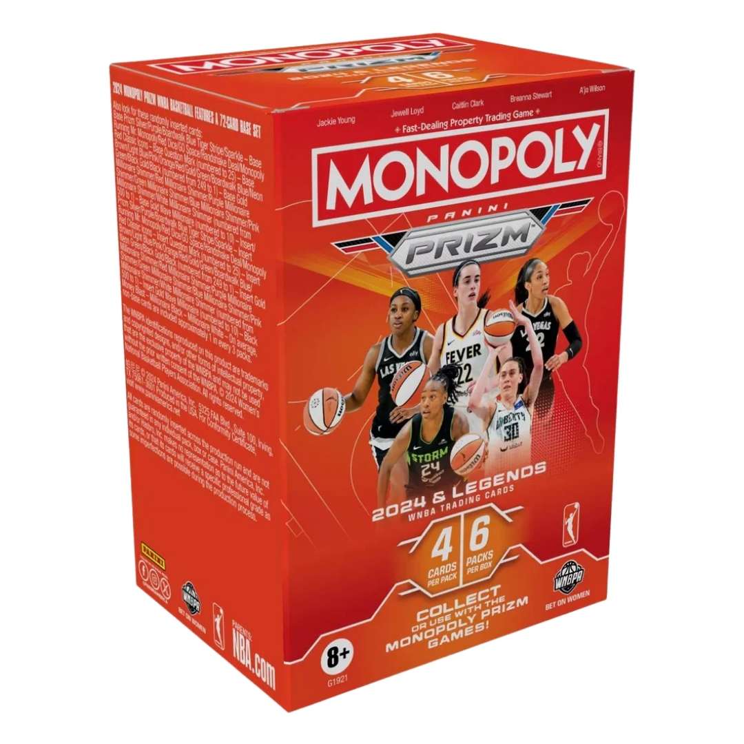 2024 Panini Prizm Monopoly WNBA Basketball Blaster Box