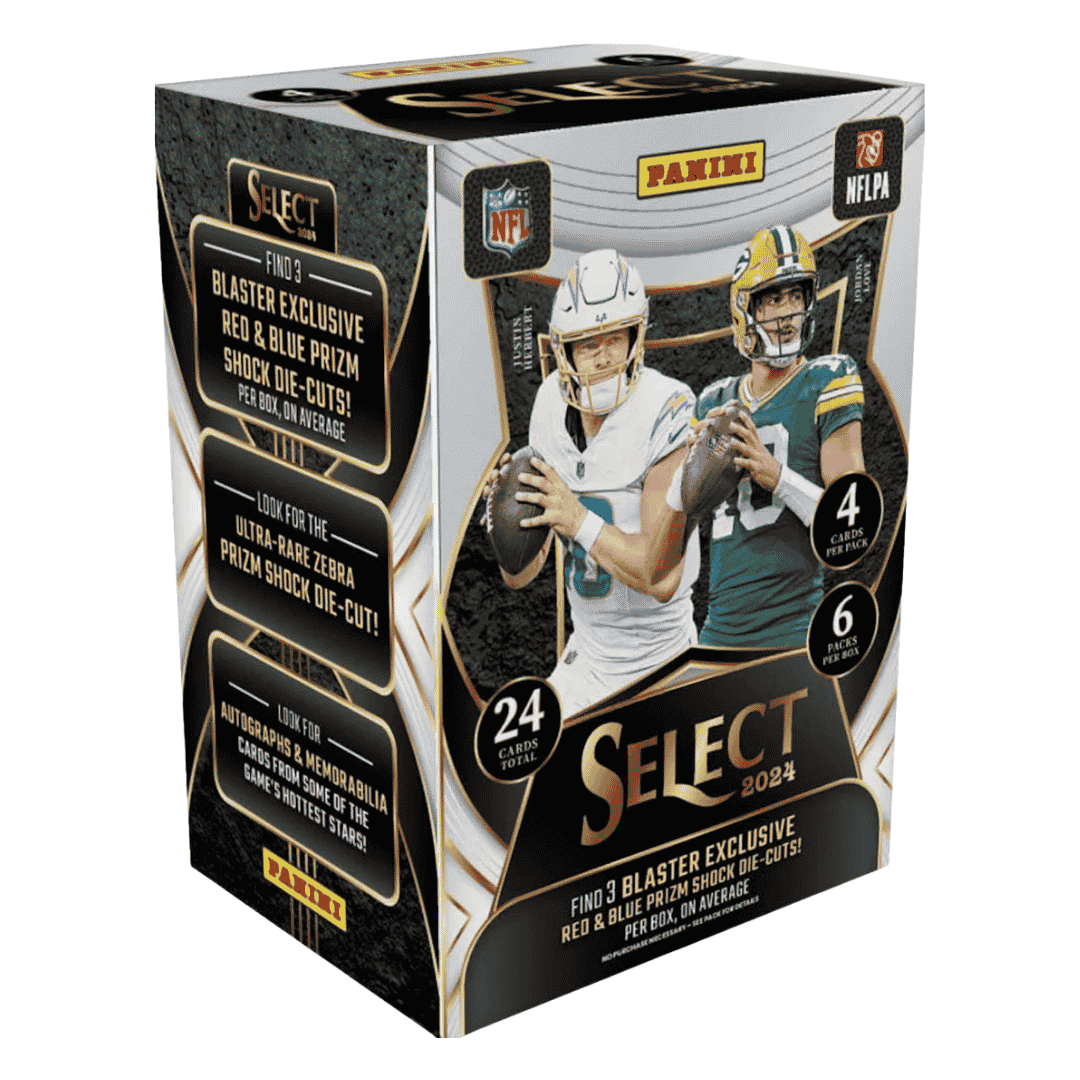 2024 Panini Select Football Blaster Box(Red and Blue Prizm )