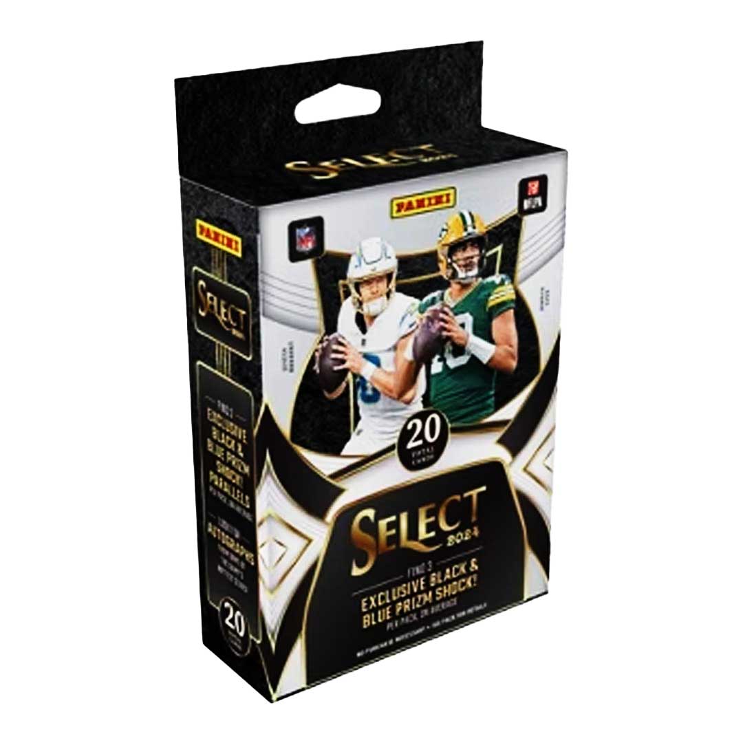 2024 Panini Select Football Hanger Pack Box(Black & Gold Prizm)