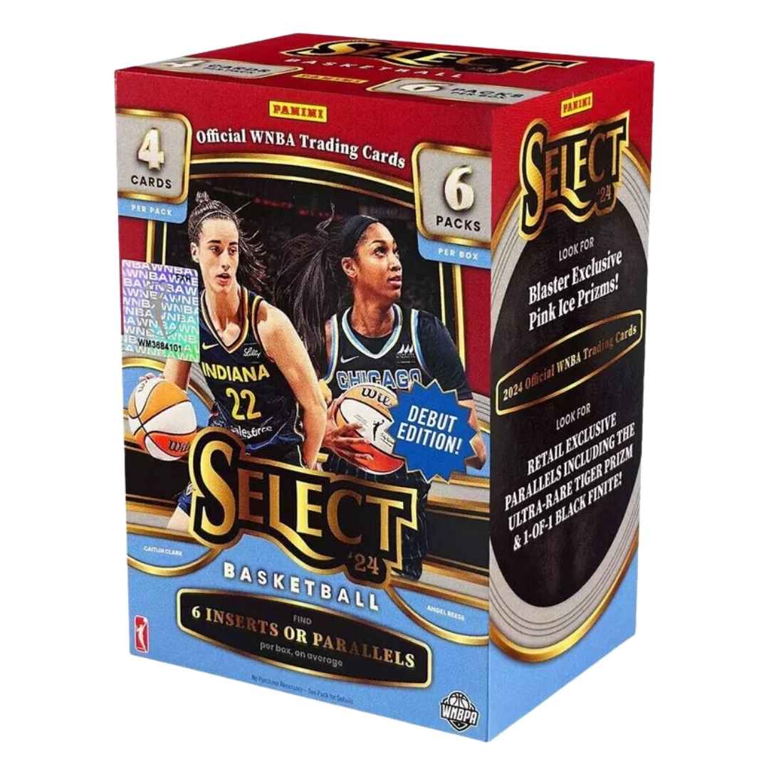 2024 Panini Select WNBA Basketball Blaster Box (Pink Ice Prizms)