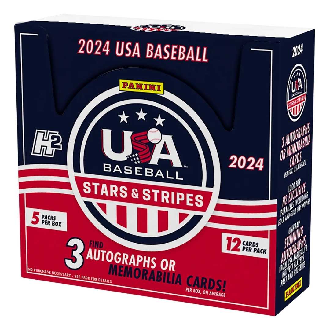 2024 Panini USA Stars and Stripes Baseball H2 Hybrid Box