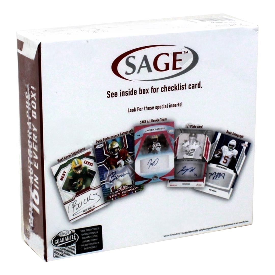 2024 Sage Hit High Series Football Hobby Box
