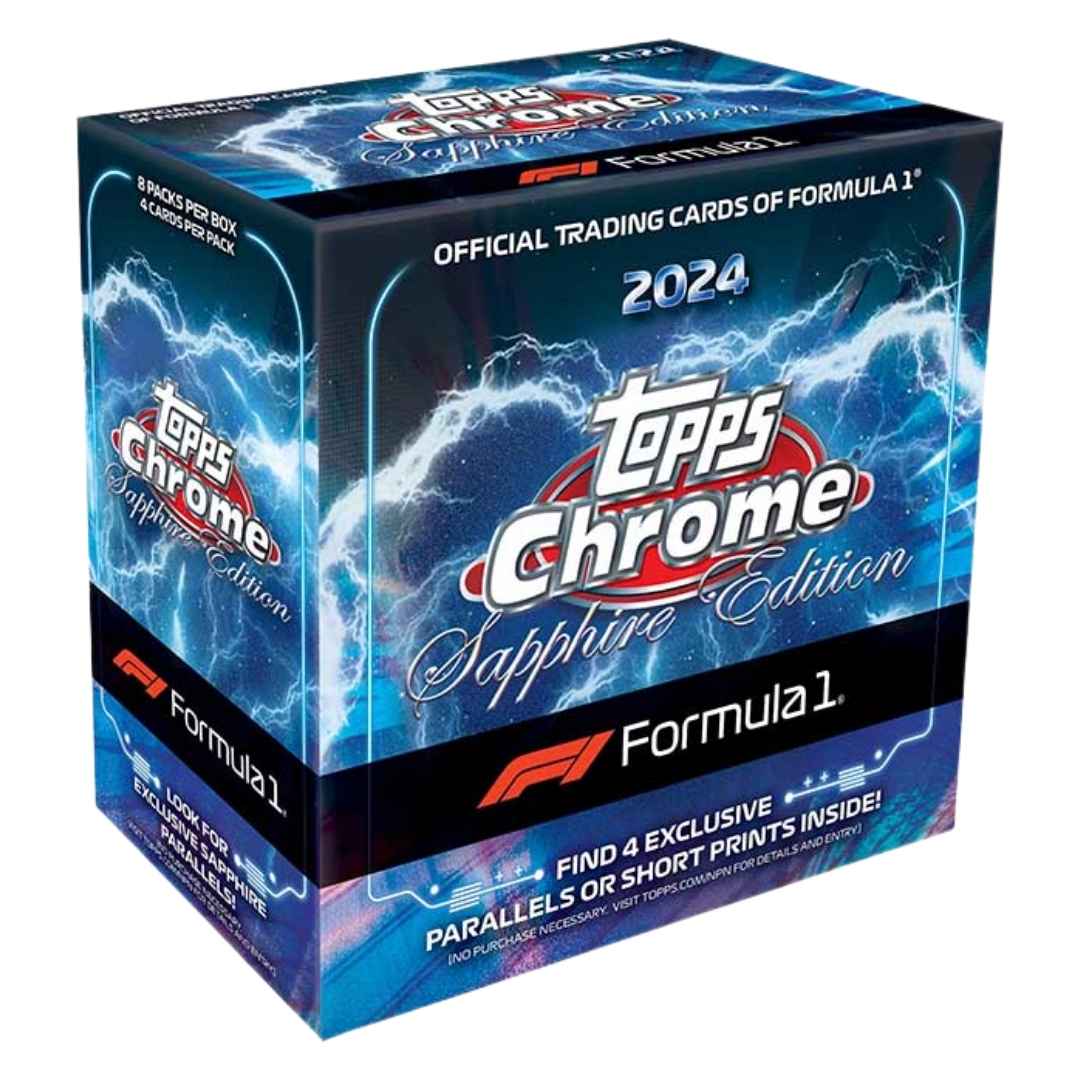 2024 Topps Chrome Formula 1 Racing Sapphire Edition Box