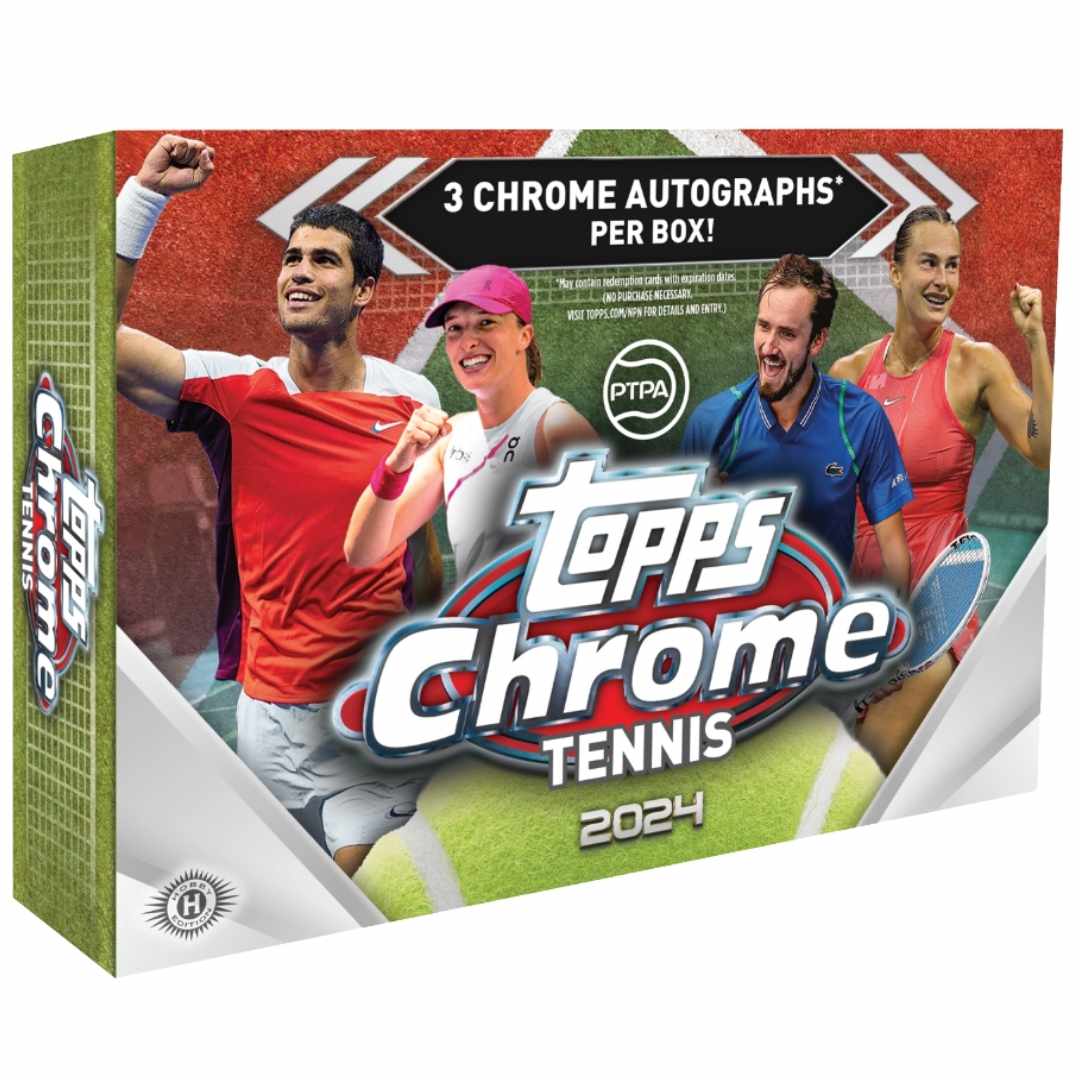 2024 Topps Chrome Tennis Breakers Delight Hobby Box