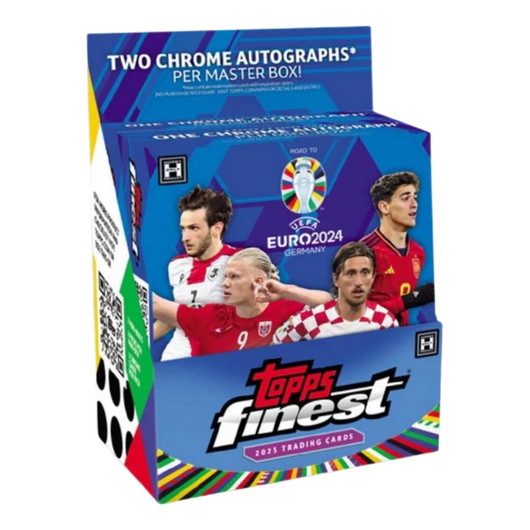 2024 Topps Finest Road to UEFA Euro Soccer Hobby Box