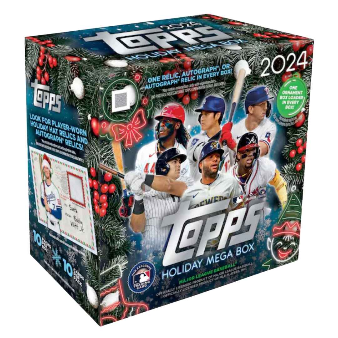 2024 Topps Holiday Baseball Retail Mega Box
