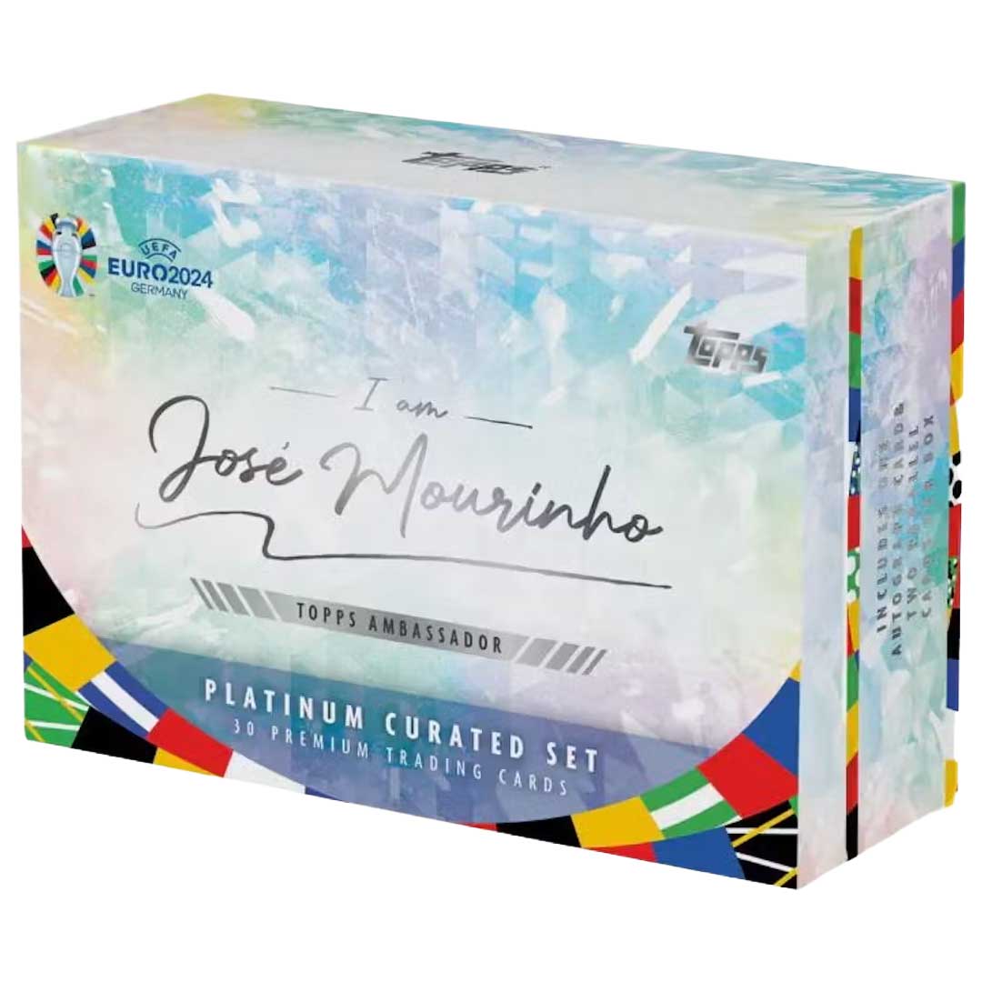 2024 Topps Jose Mourinho UEFA Euro Platinum Curated Set Soccer Box