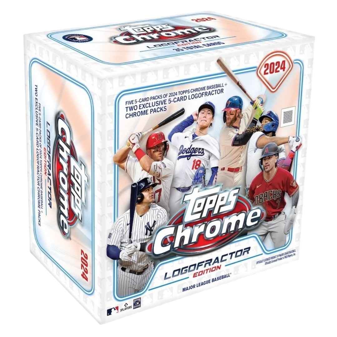  2024 Topps Logofractor Chrome Baseball Mega Box