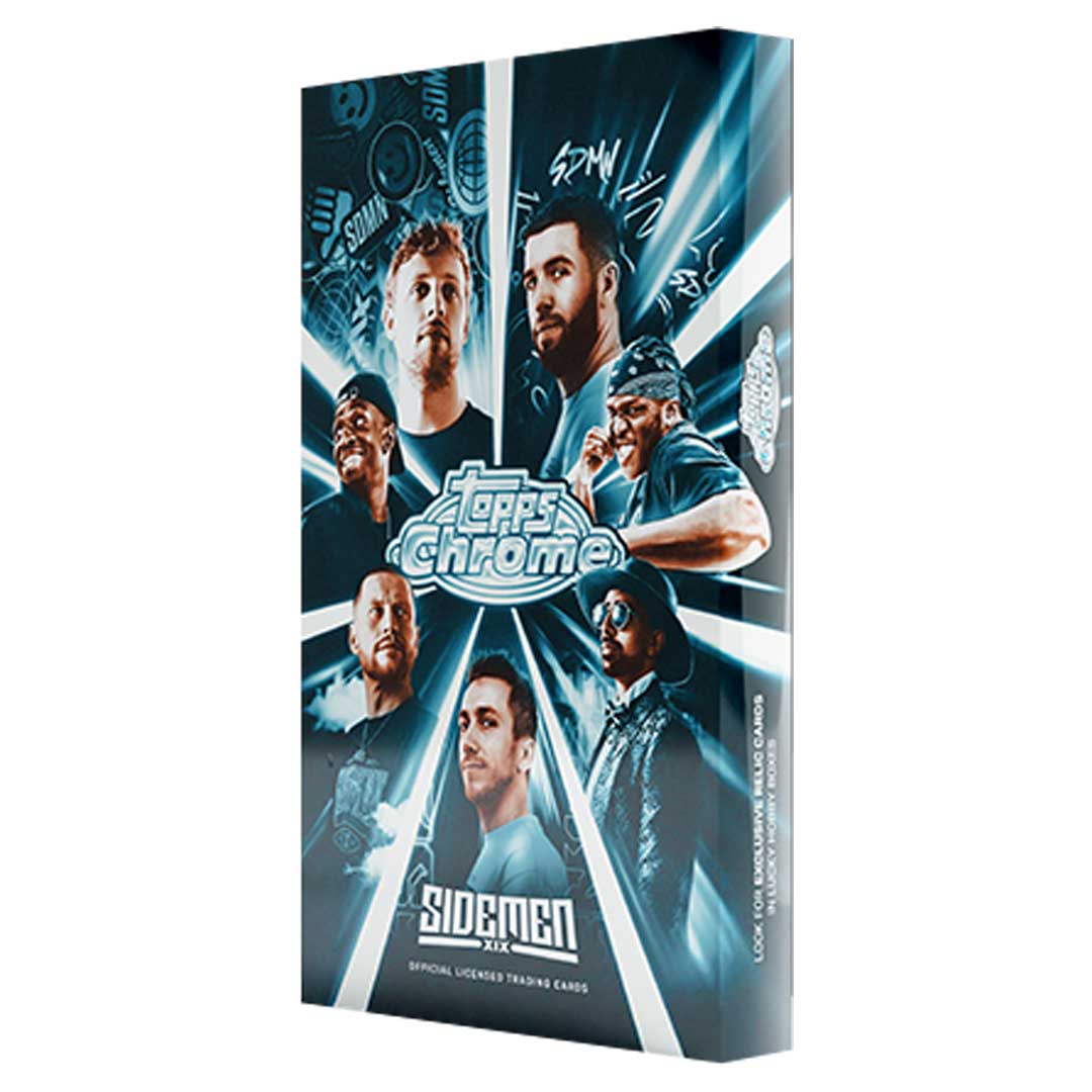 2024 Topps x Sidemen Chrome Soccer Hobby Box