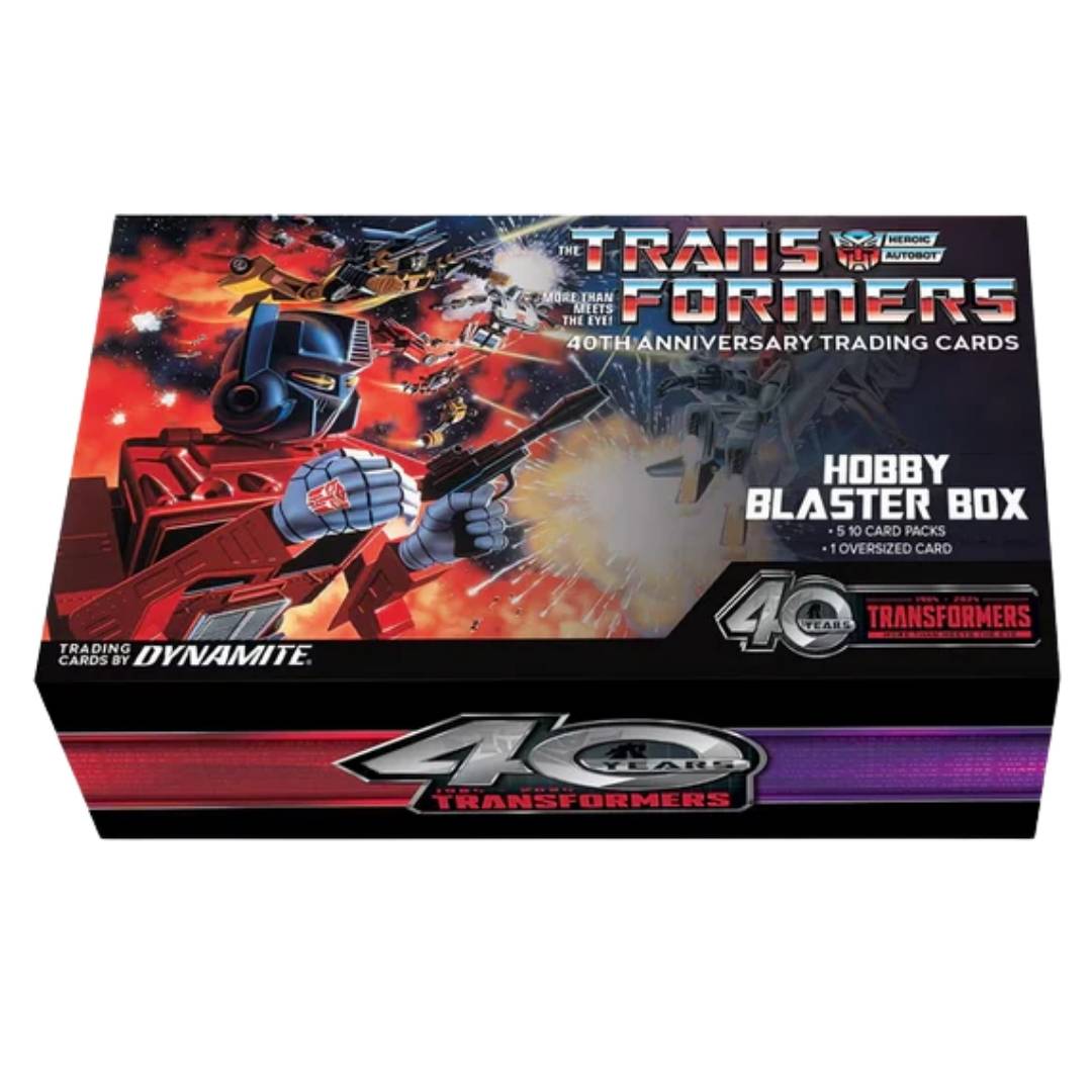 2024 Transformers 40th Anniversary Trading Cards Blaster Box