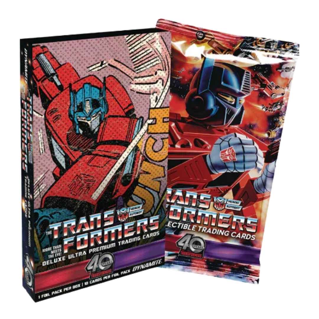 2024 Transformers 40th Anniversary Trading Cards Deluxe Box