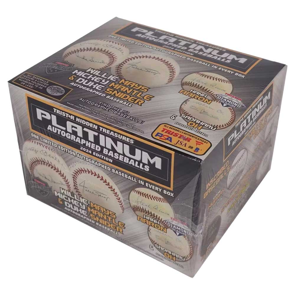 2024 Tristar Hidden Treasures Autographed Baseball Platinum Edition Box