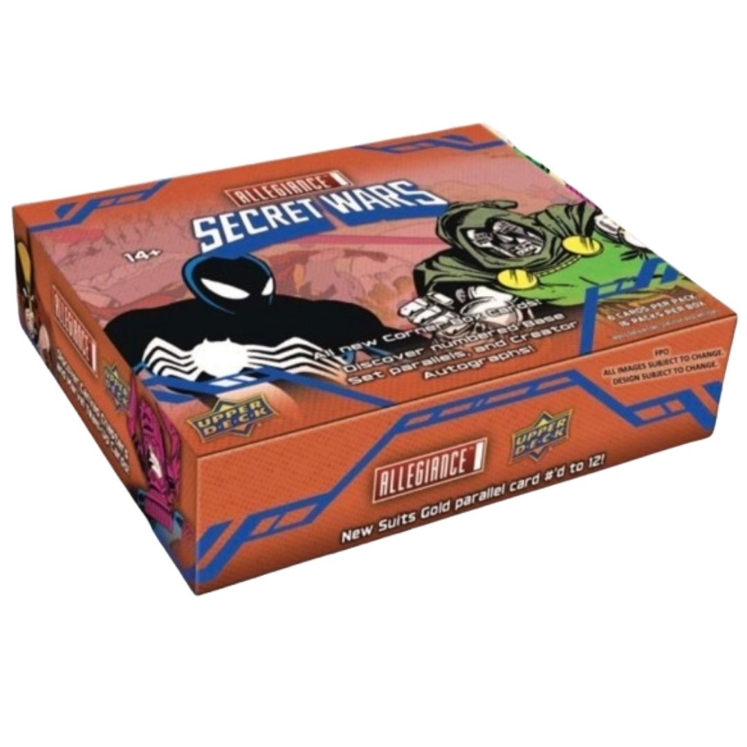 2024 Upper Deck Marvel Allegiance Secret Wars 1984 Hobby Box