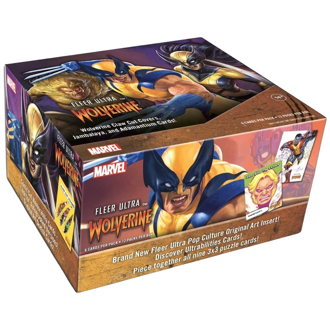 2024 Upper Deck Marvel Fleer Ultra Wolverine Blaster Box