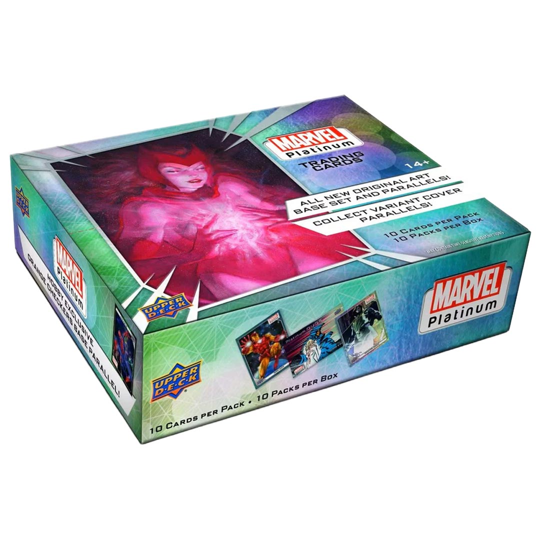 2024 Upper Deck Marvel Platinum Trading Cards Blaster Box