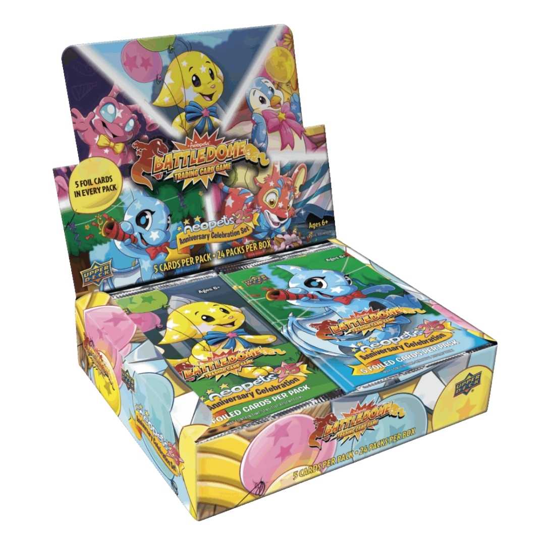 2024 Upper Deck Neopets Battledome 25th Anniversary Booster Box