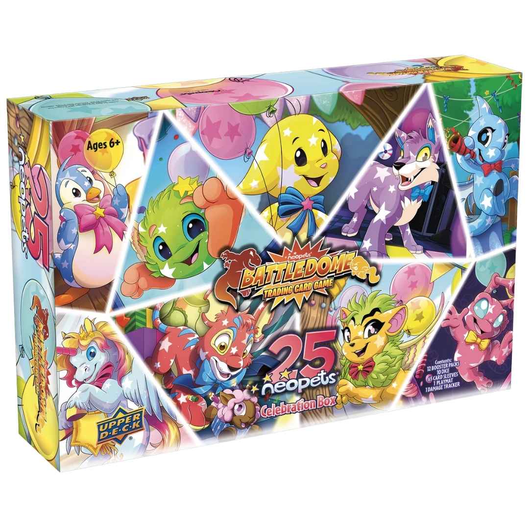 2024 Upper Deck Neopets Battledome 25th Anniversary Celebration Box