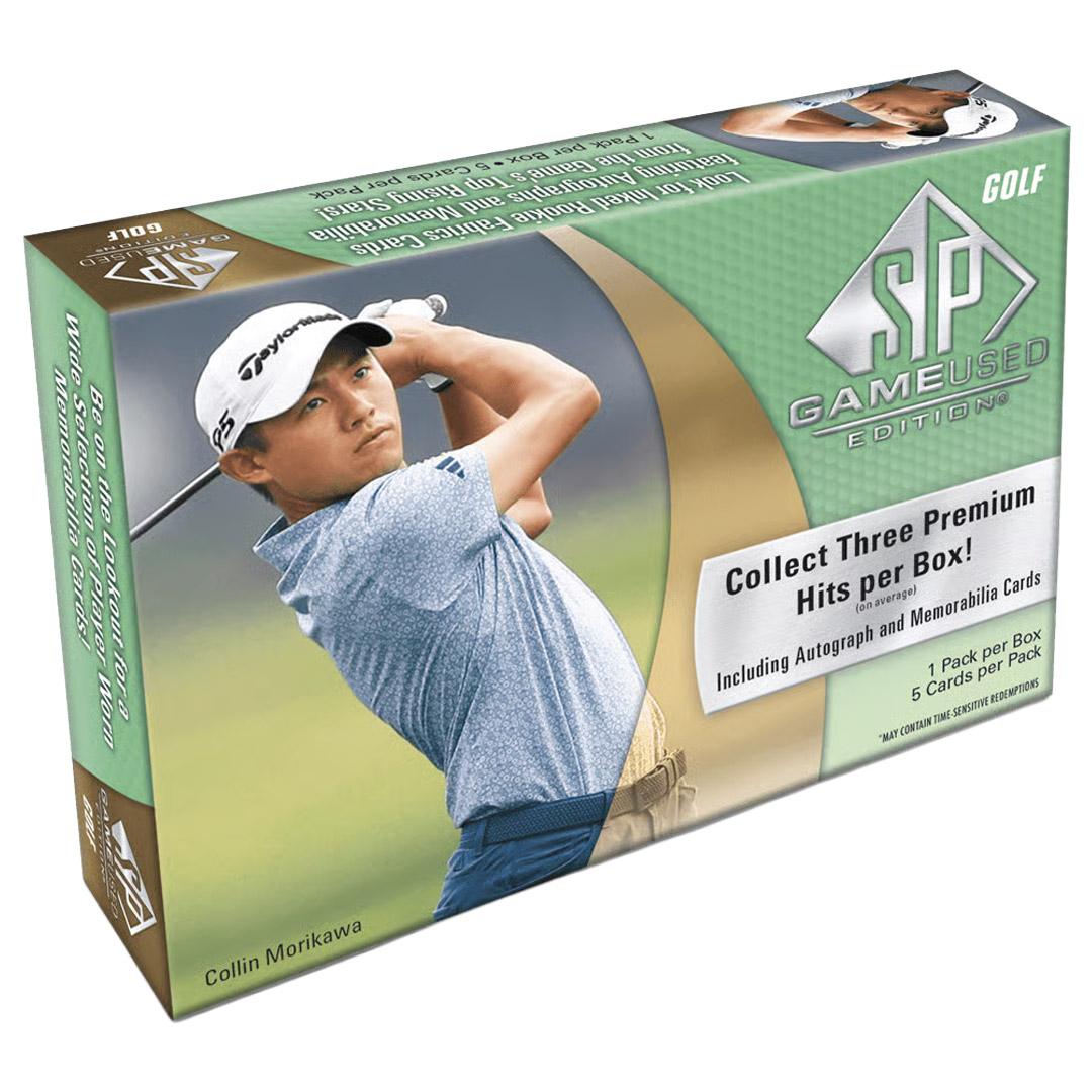 2024 Upper Deck SP Game Used Golf Hobby Box