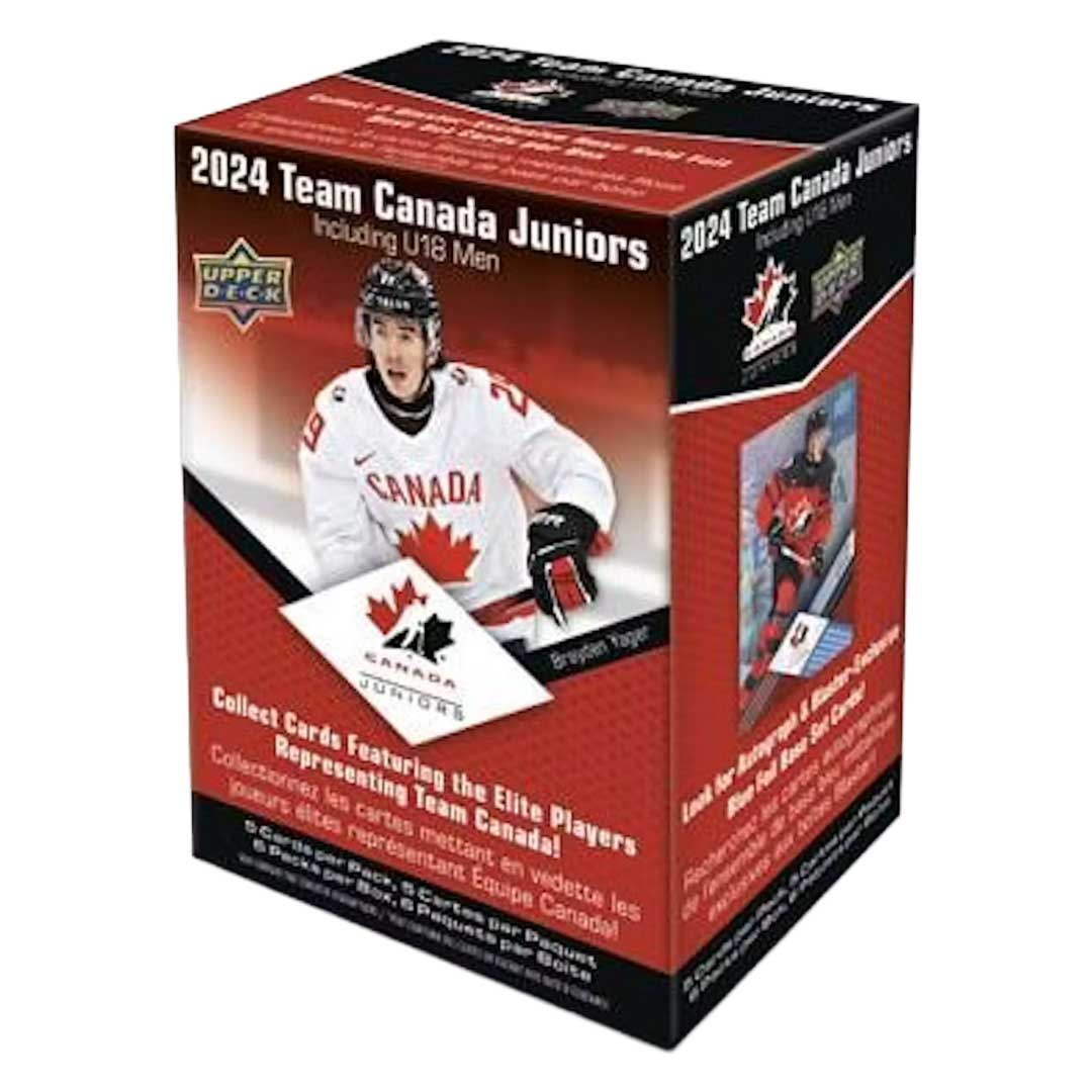 2024 Upper Deck Team Canada Juniors Hockey Blaster Box