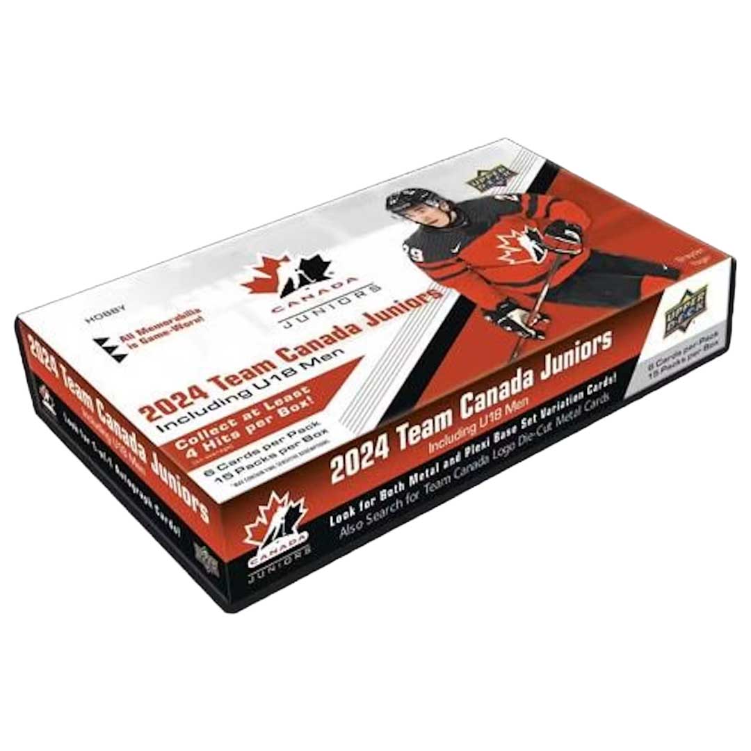 2024 Upper Deck Team Canada Juniors Hockey Hobby Box