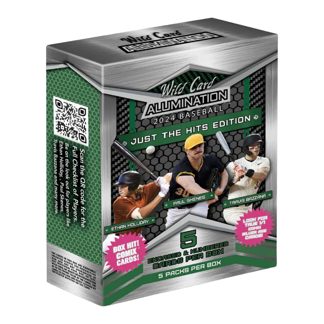 2024 Wild Card Alumination Just The Hits Baseball Box