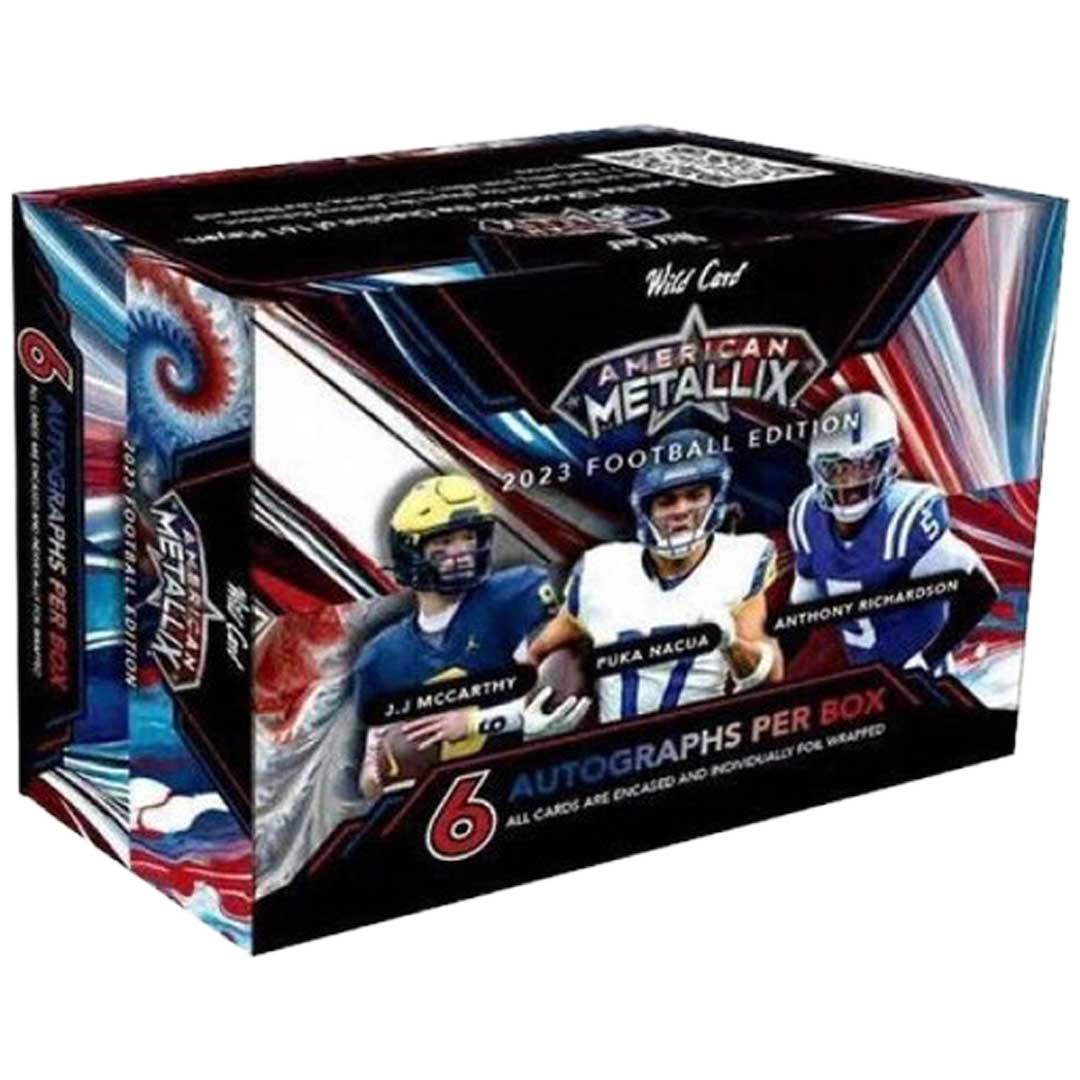 2024 Wild Card American Metallix Football Hobby Box
