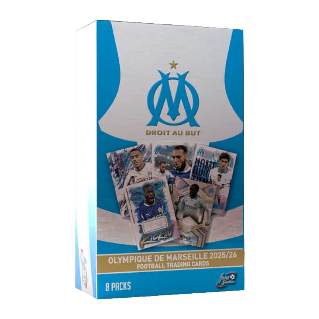 2025-26 Futera Olympique de Marseille Fans' Selection Soccer Hobby Box 