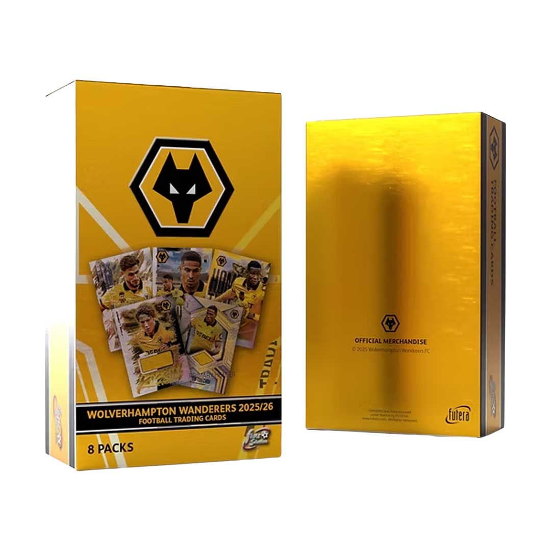 2025-26 Futera Wolverhampton Wanderers Fans' Selection Soccer Hobby Box